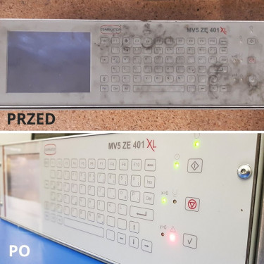 Klawiatura MARKATOR, porównanie przed i po naprawie.jpg Klawiatura MARKATOR, porównanie przed i po naprawie.jpg